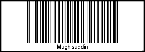 Barcode-Grafik von Mughisuddin