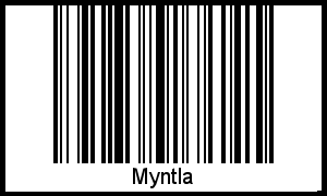 Barcode-Grafik von Myntla