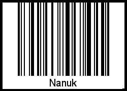 Barcode-Grafik von Nanuk