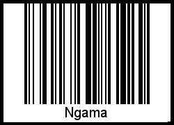 Barcode-Grafik von Ngama