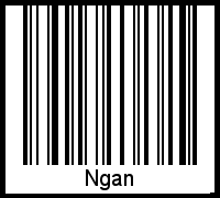 Barcode-Grafik von Ngan