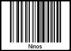 Ninos als Barcode und QR-Code