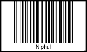 Niphul als Barcode und QR-Code