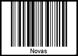 Interpretation von Novas als Barcode