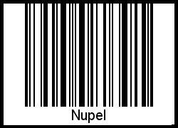 Barcode-Foto von Nupel