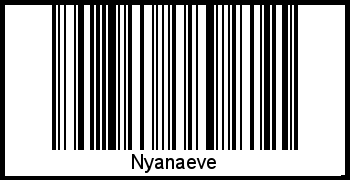 Barcode-Grafik von Nyanaeve