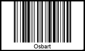 Barcode-Foto von Osbart