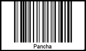 Interpretation von Pancha als Barcode