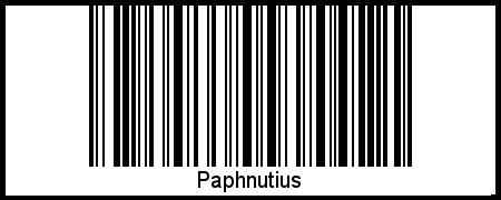 Barcode-Grafik von Paphnutius