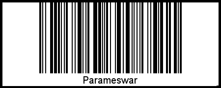 Interpretation von Parameswar als Barcode