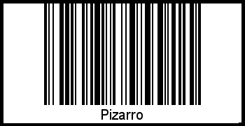 Barcode-Foto von Pizarro