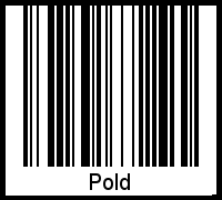 Barcode-Foto von Pold