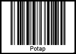 Barcode-Foto von Potap