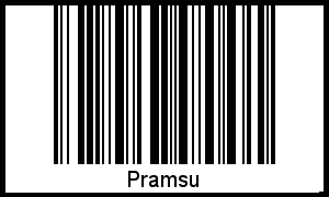 Barcode-Foto von Pramsu