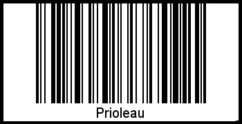 Barcode-Grafik von Prioleau