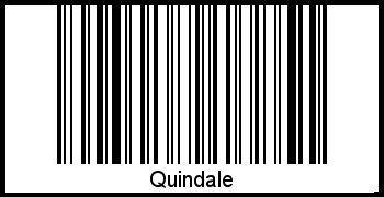 Interpretation von Quindale als Barcode