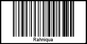 Barcode-Grafik von Rahniqua