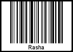 Barcode-Grafik von Rasha