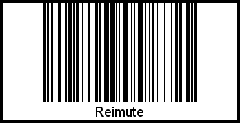 Interpretation von Reimute als Barcode