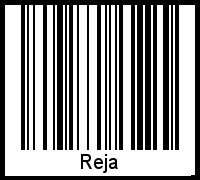 Interpretation von Reja als Barcode