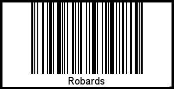 Barcode-Foto von Robards