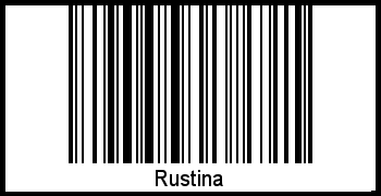 Barcode-Grafik von Rustina