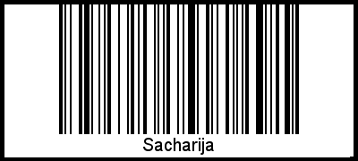 Interpretation von Sacharija als Barcode