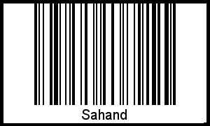 Barcode-Foto von Sahand