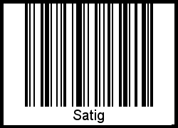 Barcode-Grafik von Satig