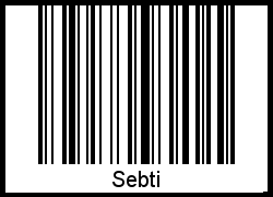 Barcode-Grafik von Sebti