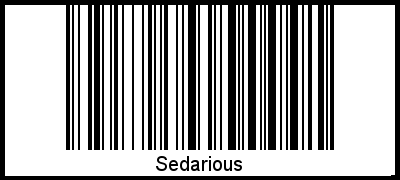 Barcode-Foto von Sedarious