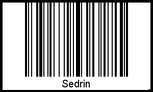 Barcode-Grafik von Sedrin