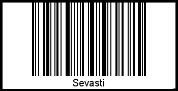 Barcode-Grafik von Sevasti