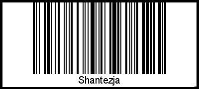 Interpretation von Shantezja als Barcode