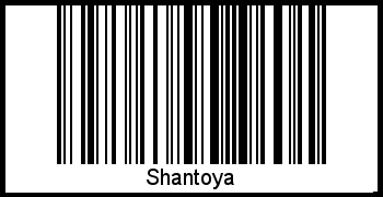 Shantoya als Barcode und QR-Code