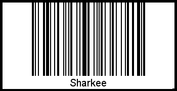 Sharkee als Barcode und QR-Code