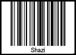 Barcode-Grafik von Shazi