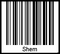 Barcode-Grafik von Shem