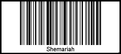 Barcode-Grafik von Shemariah