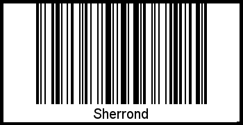 Interpretation von Sherrond als Barcode