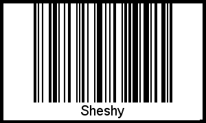 Barcode-Grafik von Sheshy