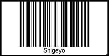 Barcode-Foto von Shigeyo