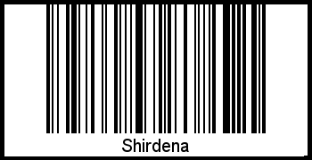 Barcode-Grafik von Shirdena