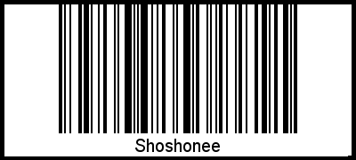 Barcode-Foto von Shoshonee