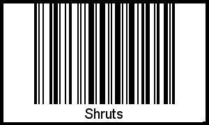 Barcode-Grafik von Shruts