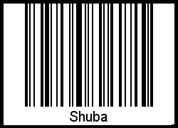 Shuba als Barcode und QR-Code