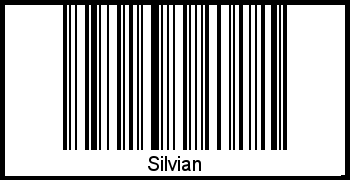 Interpretation von Silvian als Barcode