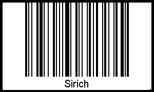 Barcode-Foto von Sirich