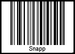 Snapp als Barcode und QR-Code