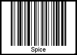 Interpretation von Spice als Barcode